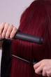 Haare glätten
