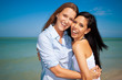 Photo: Happy lesbian couple Happy lesbian couple