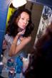 bride getting make up