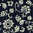 Retro floral seamless background with roses