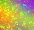 Multicolored abstract bokeh background