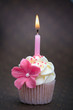 Birthday cupcake