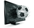 Ball through monitor