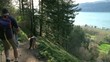 Hiker and His Dog