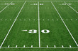 30 Yard Line on American Football Field
