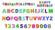 Vector: Party Font Party Font