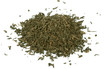 Green tea, loose leaf, isolated Green tea, loose leaf, isolated
