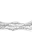 Musical notes composition Musical notes composition