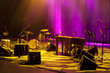 Empty stage