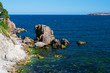 Summer beach on Bulgarian Black sea