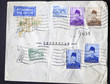 Envelope with postage stamps from Indonesia Envelope with postage stamps from Indonesia