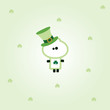 "Tiny Dude" dressed up with hat for st. patricks day "Tiny Dude" dressed up with hat for st. patricks day