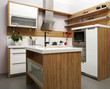 Modern kitchen in studio