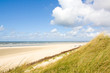 Idyllischer Tag an der Nordsee im Sommer
