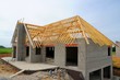 chantier de la construction d'une maison