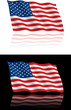 American Flag Flowing American Flag Flowing