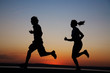 running