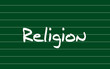 Kreidetafel - Religion