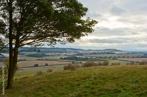 Photo: English countryside in evening English countryside in evening