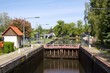 Schleuse in Zehdenick Land Brandenburg