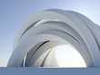 Quadro Abstract arch on blue Quadro Abstract arch on blue