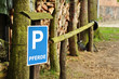 Pferdeparkplatz