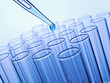 Test tubes and pipette