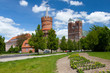 Mitteltor und Marienkirche in Prenzlau
