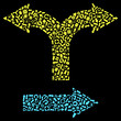 Set of arrows. Vector illustration. Set of arrows. Vector illustration.