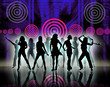 siluetas bailando siluetas bailando