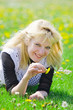 Foto: Woman with flower Woman with flower