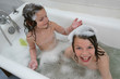 Foto: enfant bain enfant bain
