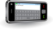 Smatphone with qwerty