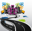 road to the party