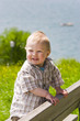 Little boy outdoor.