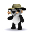 3d Australian bear