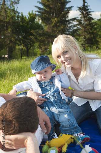 Photo: happy young family happy young family