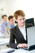 Working with computer