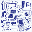 Communication doodles