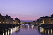 Sunset on Ponte Vecchio, Florence Sunset on Ponte Vecchio, Florence