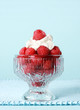 raspberries and cream