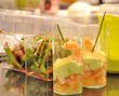 Verrines aux crevettes Verrines aux crevettes