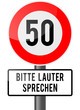 50 - Verkehrszeichen