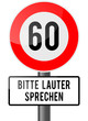 Illustration: 60 Jahre - bitte lauter sprechen 60 Jahre - bitte lauter sprechen