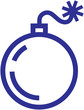 Vektor: Bomb – Vector illustration Bomb – Vector illustration