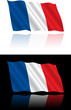 French Flag Flowing French Flag Flowing