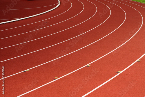 Photo: athletic track athletic track