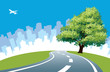 Roadside tree Roadside tree