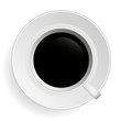 Black Tea Coffee Vector