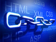 Internet technology and connecting concept